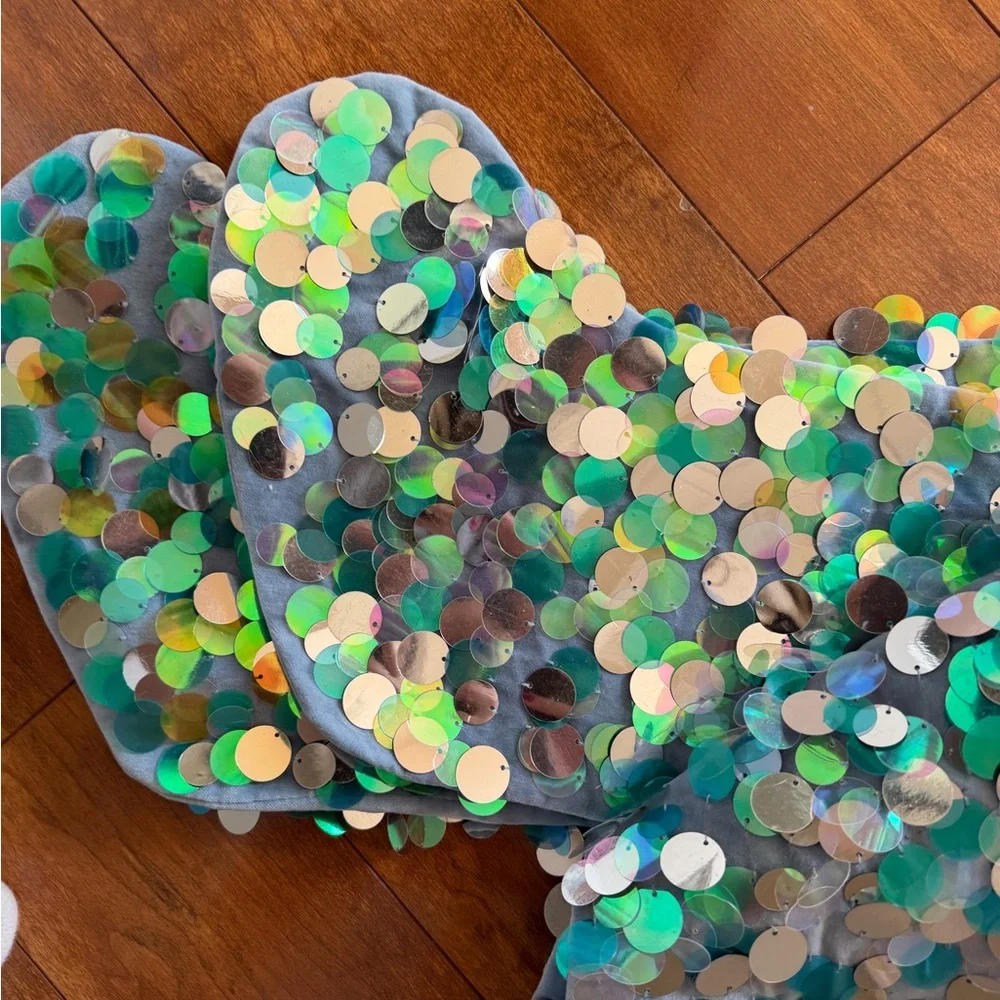 Sequin Stockings West Elm set of 4